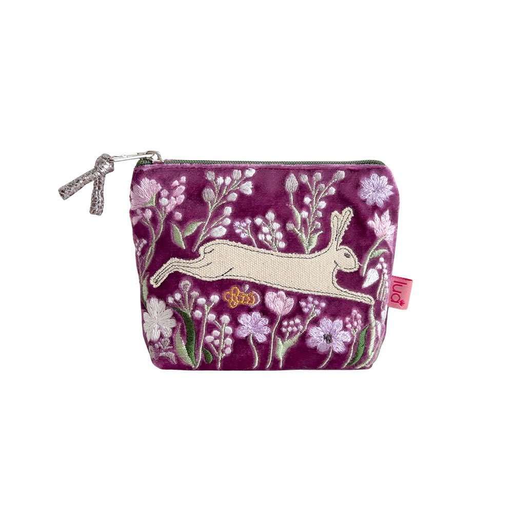 Mulberry Hare Velvet Mini Purse