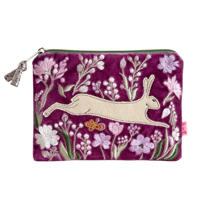 Mulberry Hare Velvet Purse