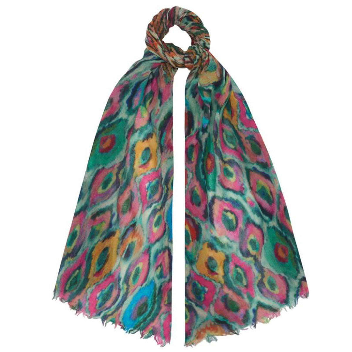 Moulin Parakeet Wool Scarf