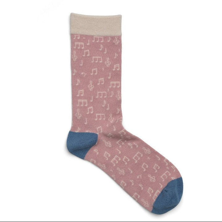 Music notes socks
