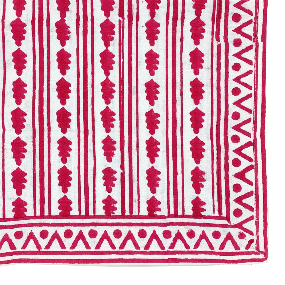 Red Stripe Cotton Napkin