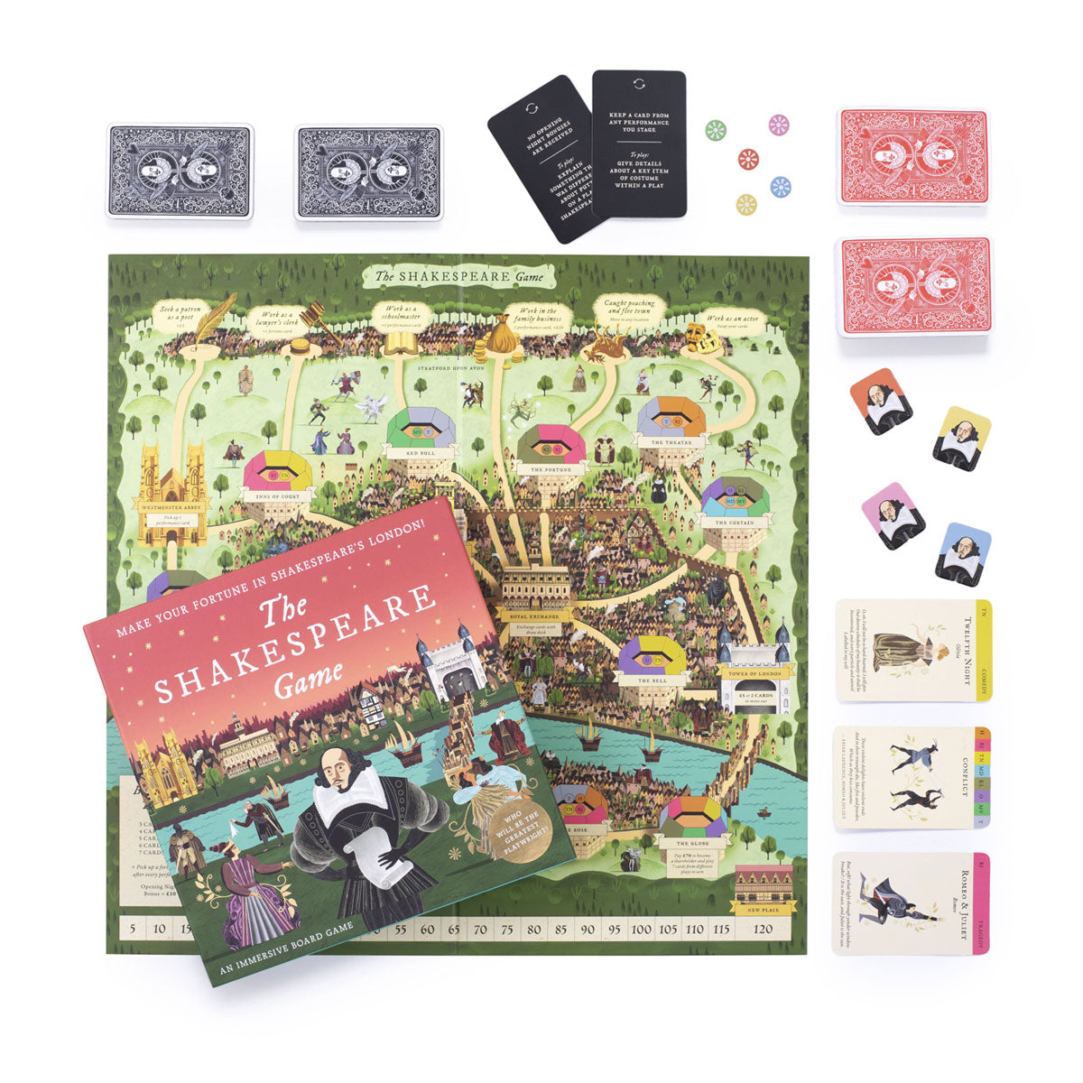The Shakespeare Game: An Immersive Board Game