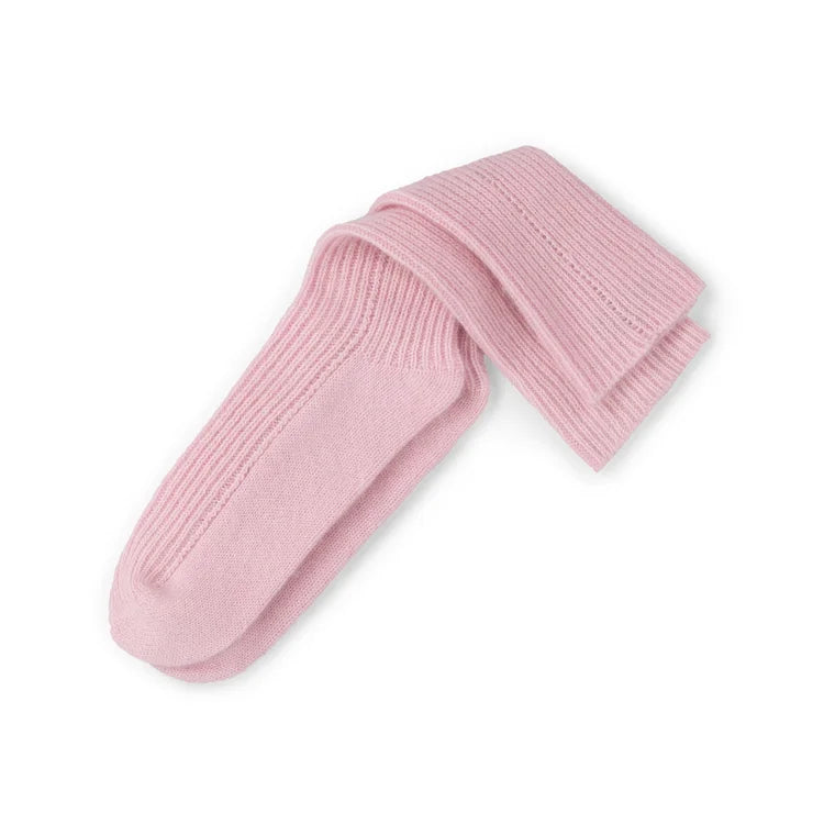 Pink Pure Cashmere Socks