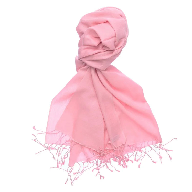 sugar pink pashmina