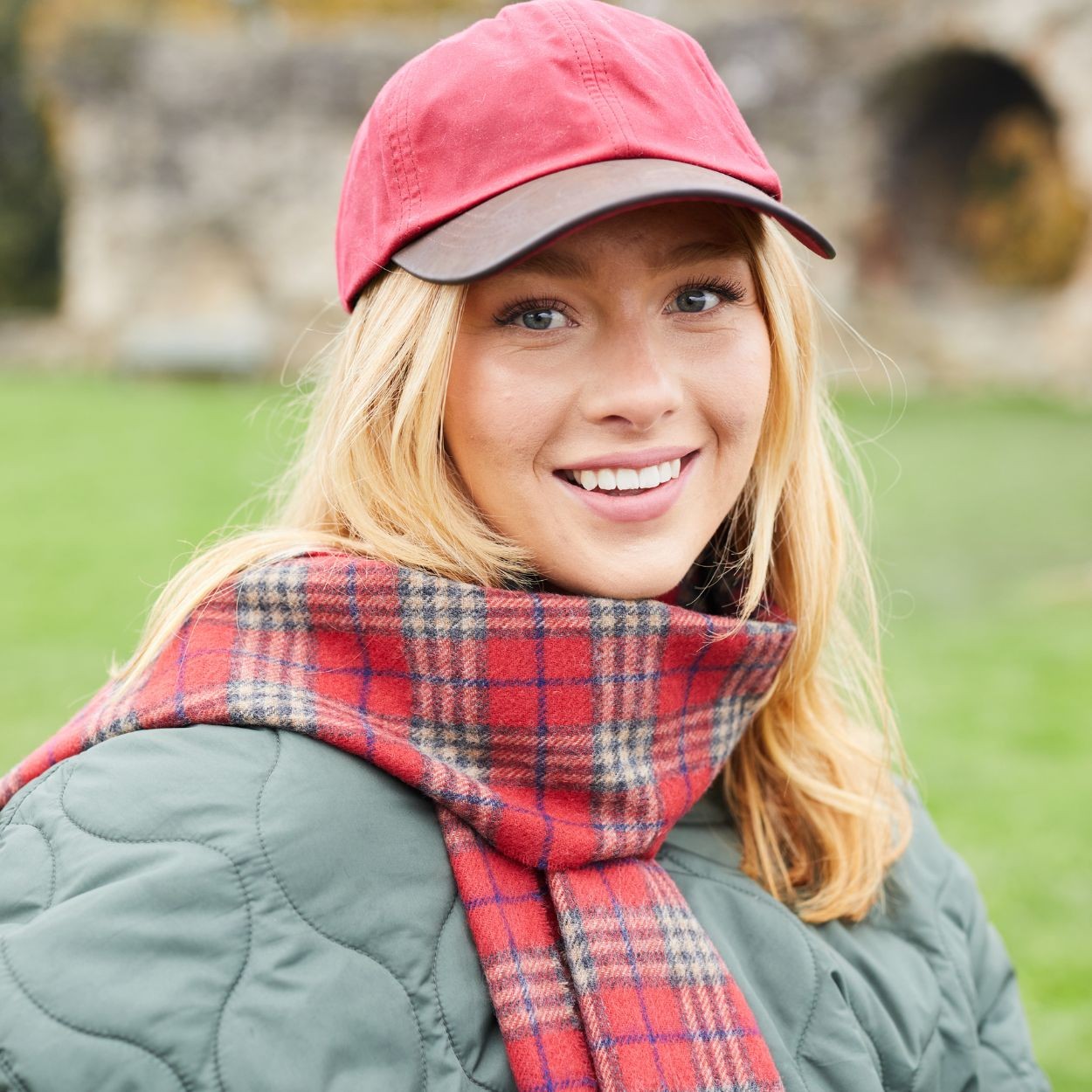 Red Wax Baseball Cap