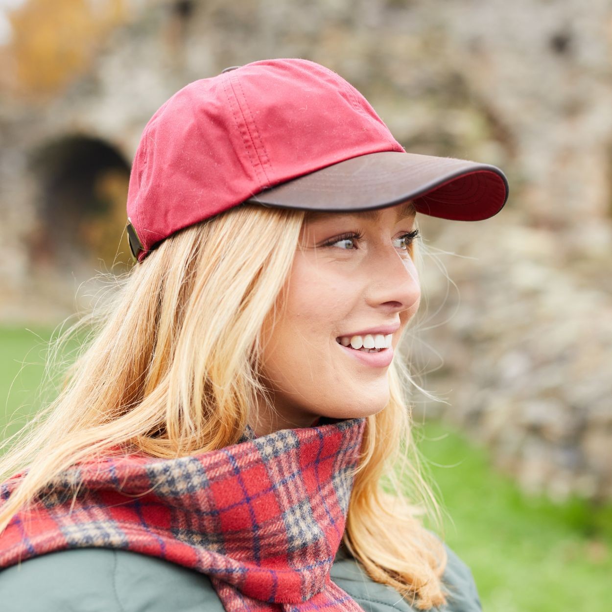 Red Wax Baseball Cap