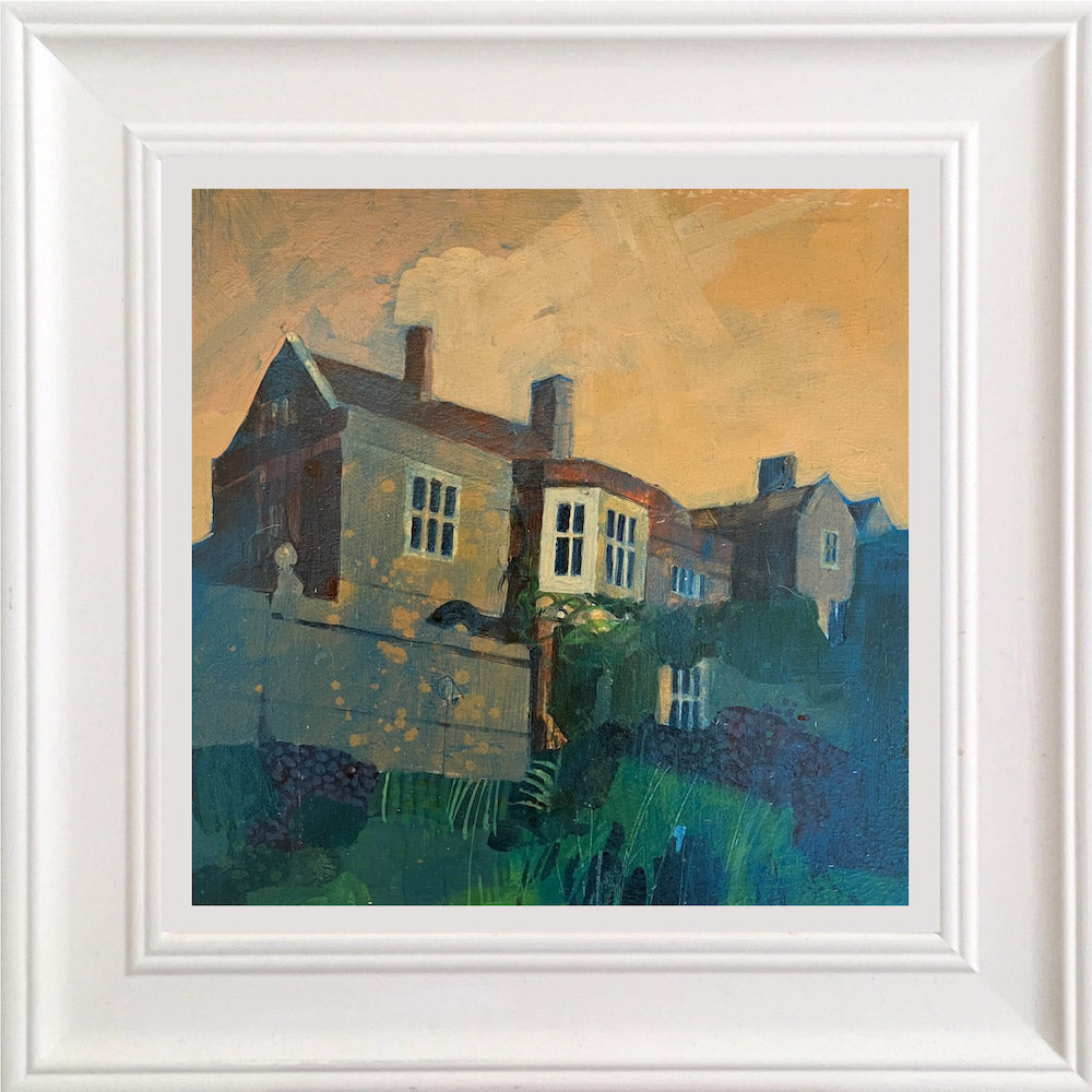 Glyndebourne House (Ochre Sky) 1.7.25 By Julian Sutherland-Beatson