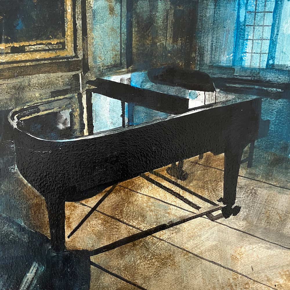 Blue Piano 10.7.25 By Julian Sutherland-Beatson