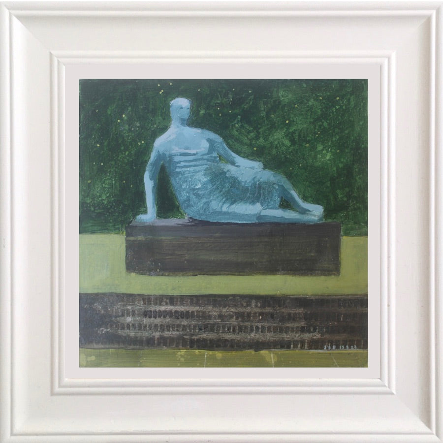 The Henry Moore Sculpture 15.8.23 by Julian Sutherland-Beatson