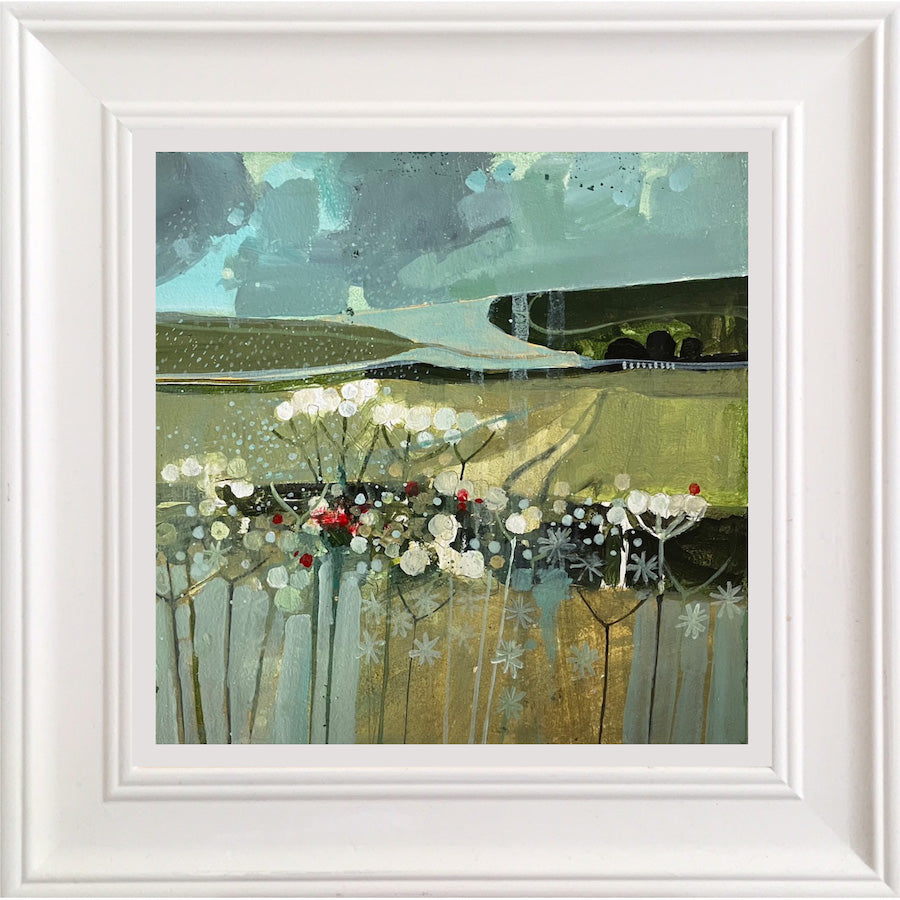 Cow Parsley and Downland 27.5.24 by Julian Sutherland-Beatson