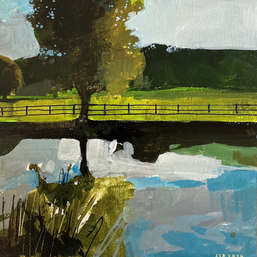 'Reflections on the Lake' by Julian Sutherland-Beatson