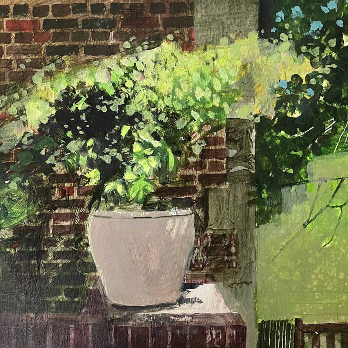 Pot plant 3.6.24 by Julian Sutherland-Beatson
