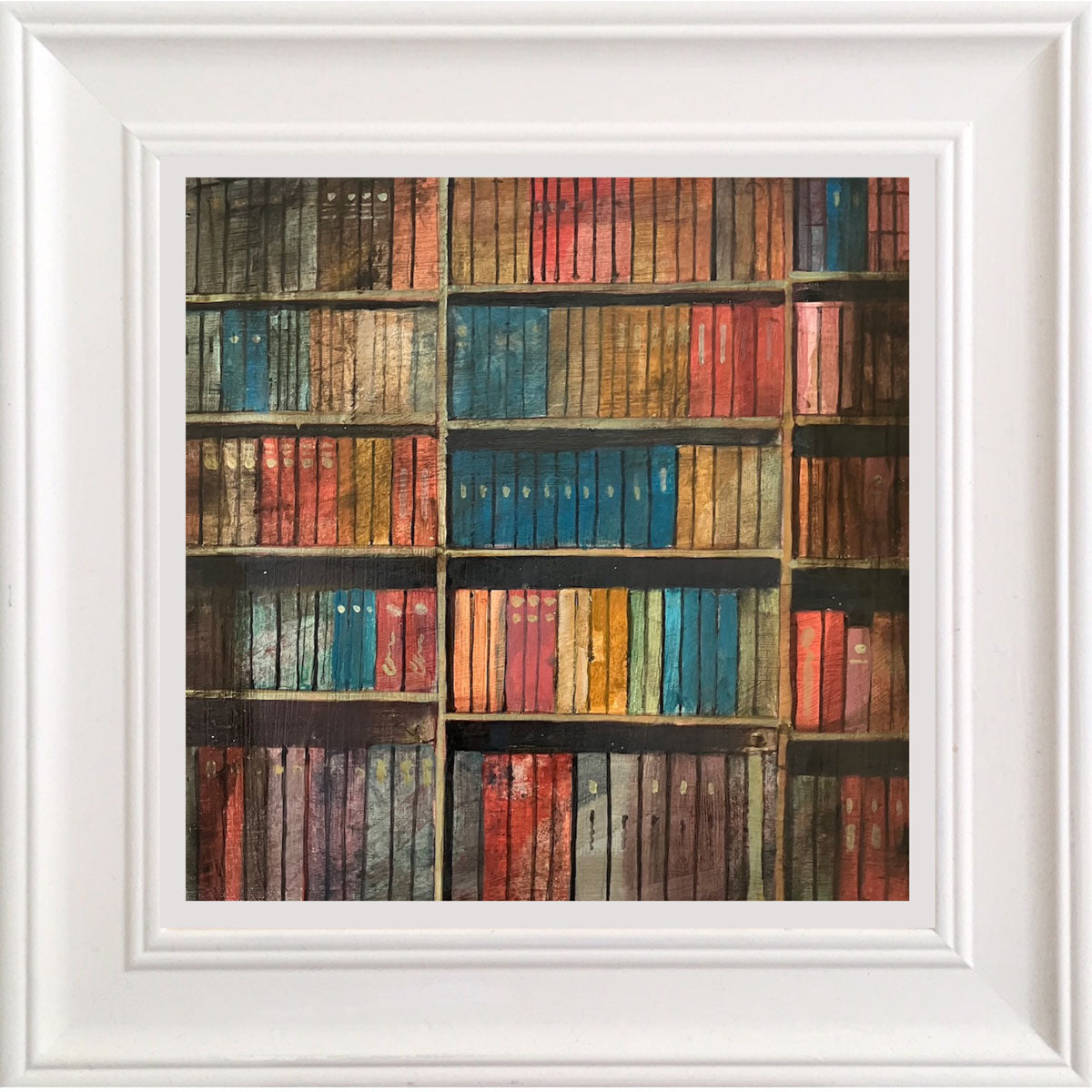 Bookshelf in the Organ Room 3.7.24 By Julian Sutherland-Beatson