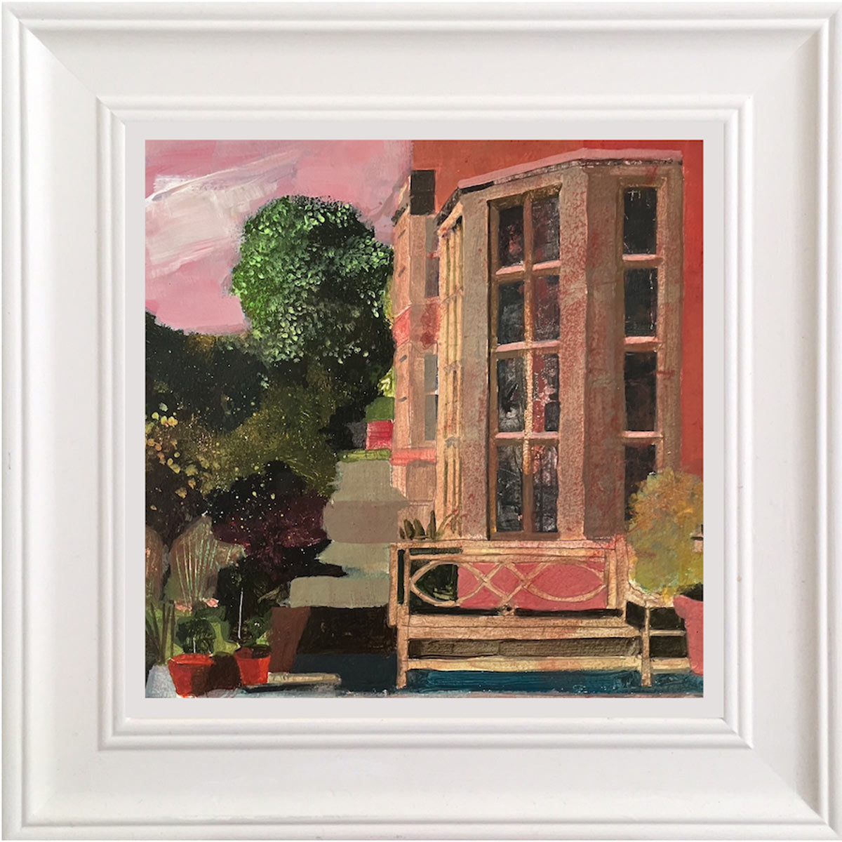 Window to the Organ Room #2 24.7.24 By Julian Sutherland-Beatson