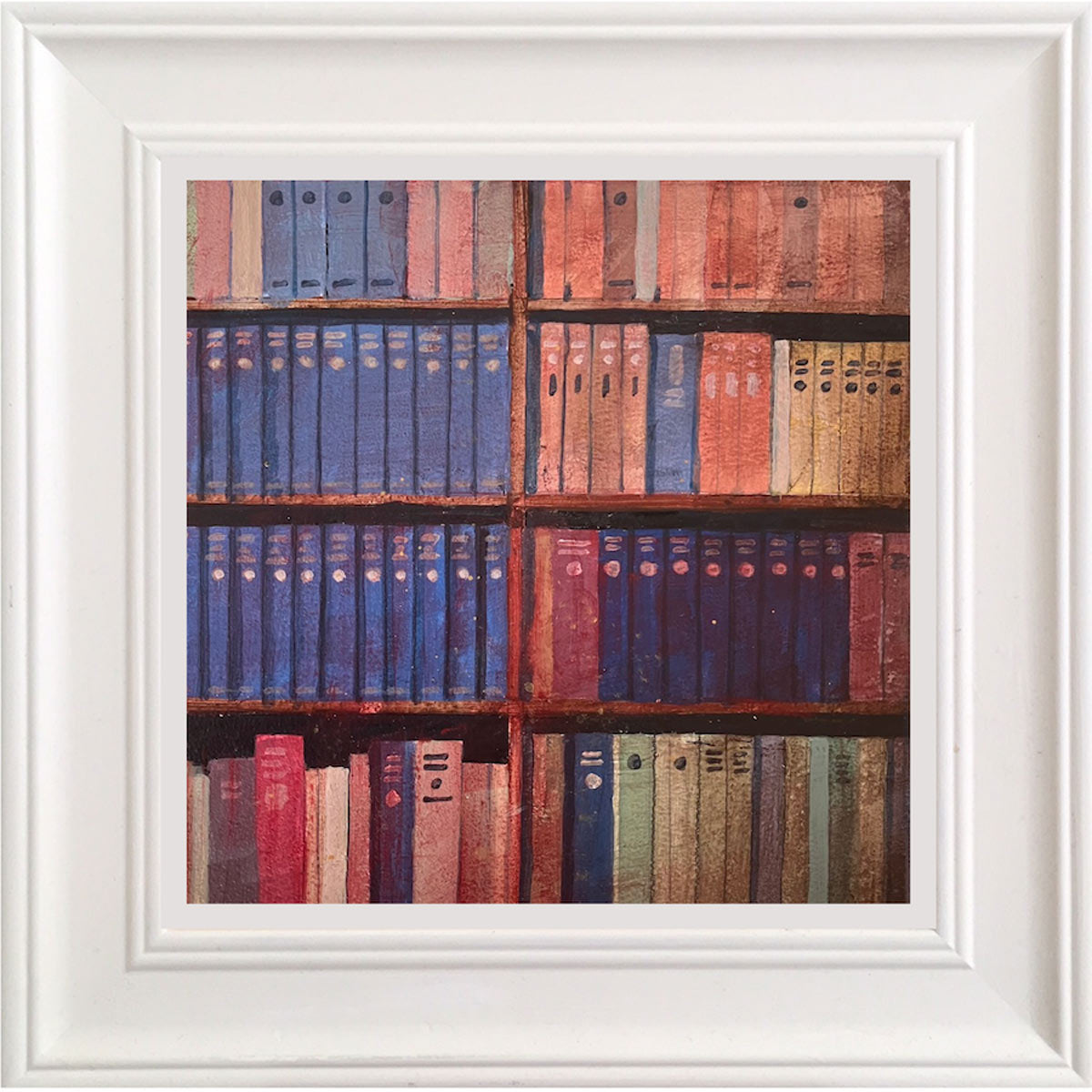Bookshelf in the Organ Room 27.7.24 By Julian Sutherland-Beatson