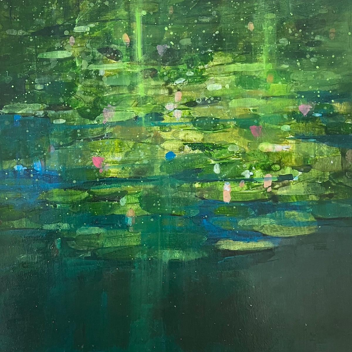 The Lake (close up) 31.7.24 By Julian Sutherland-Beatson