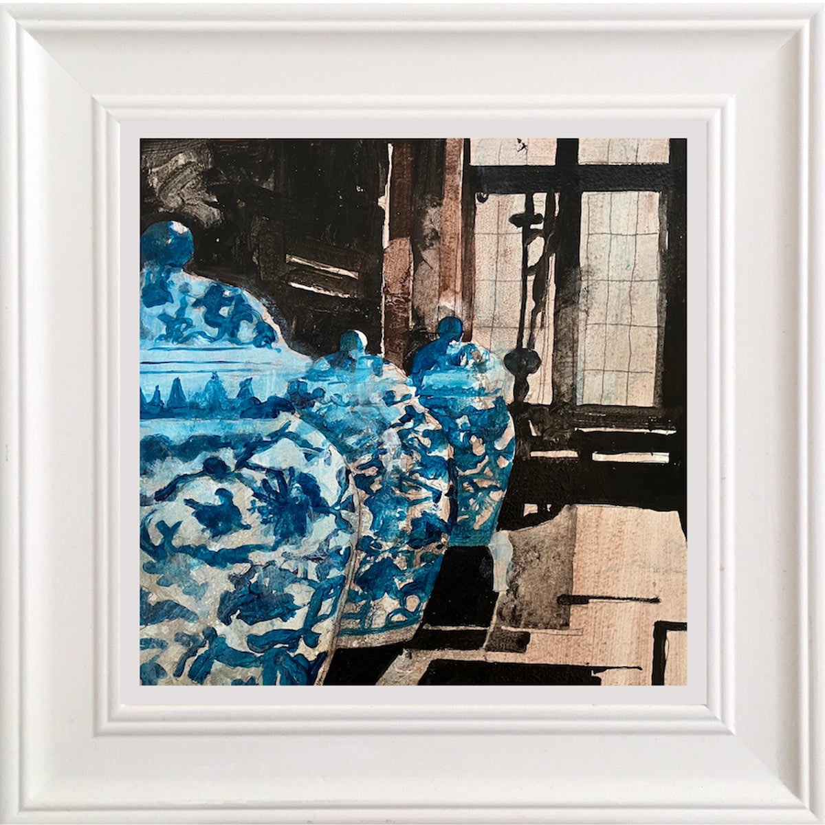 Oriental jars in the Organ Room 11.8.24 By Julian Sutherland-Beatson