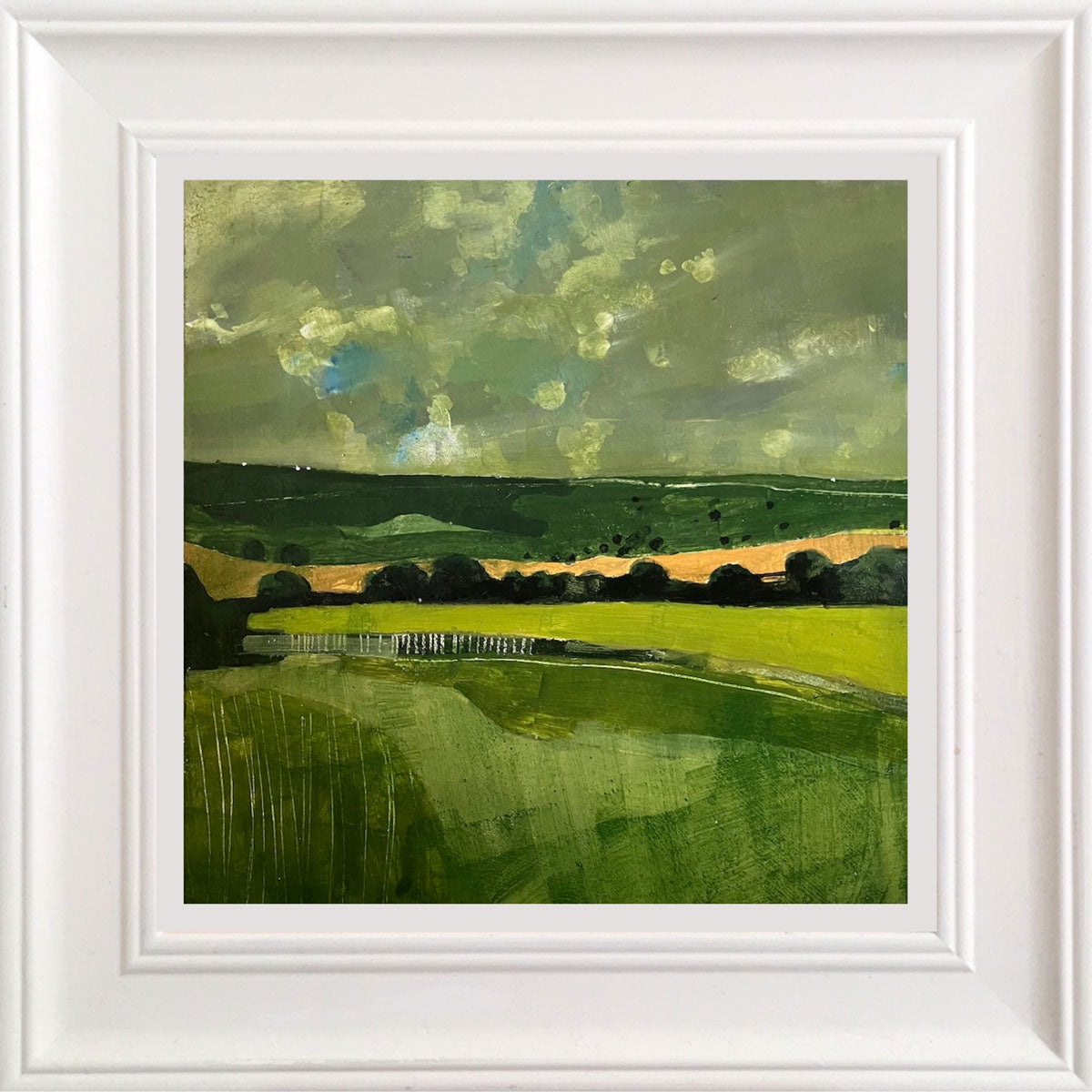 Downland near Glyndebourne (2) 18.8.24 By Julian Sutherland-Beatson
