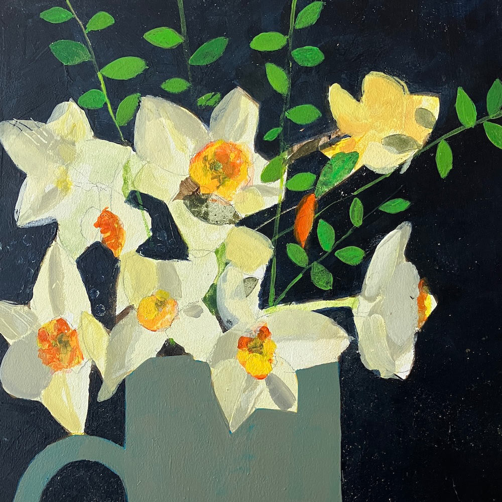 Jug of daffodils 2026 By Julian Sutherland-Beatson