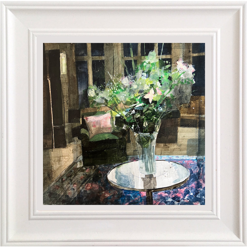 Floral vase in the Organ Room 24.05.26 By Julian Sutherland-Beatson