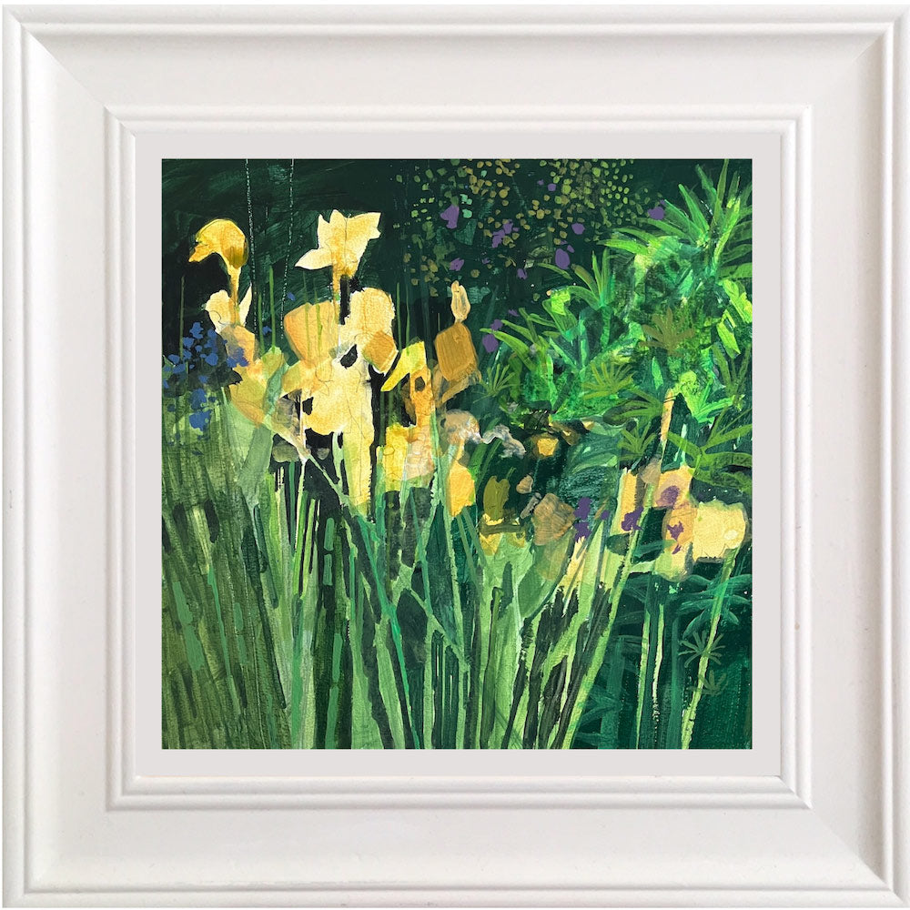 Spring flower border