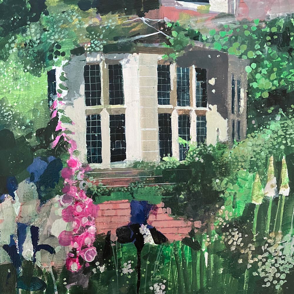 Window to Glyndebourne House (2) 7.06.26 By Julian Sutherland-Beatson