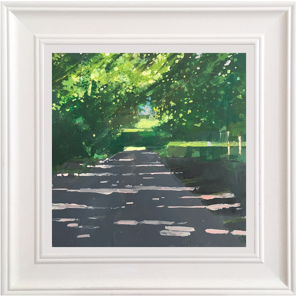 Country lane near Glyndebourne (2) 12.6.26 By Julian Sutherland-Beatson