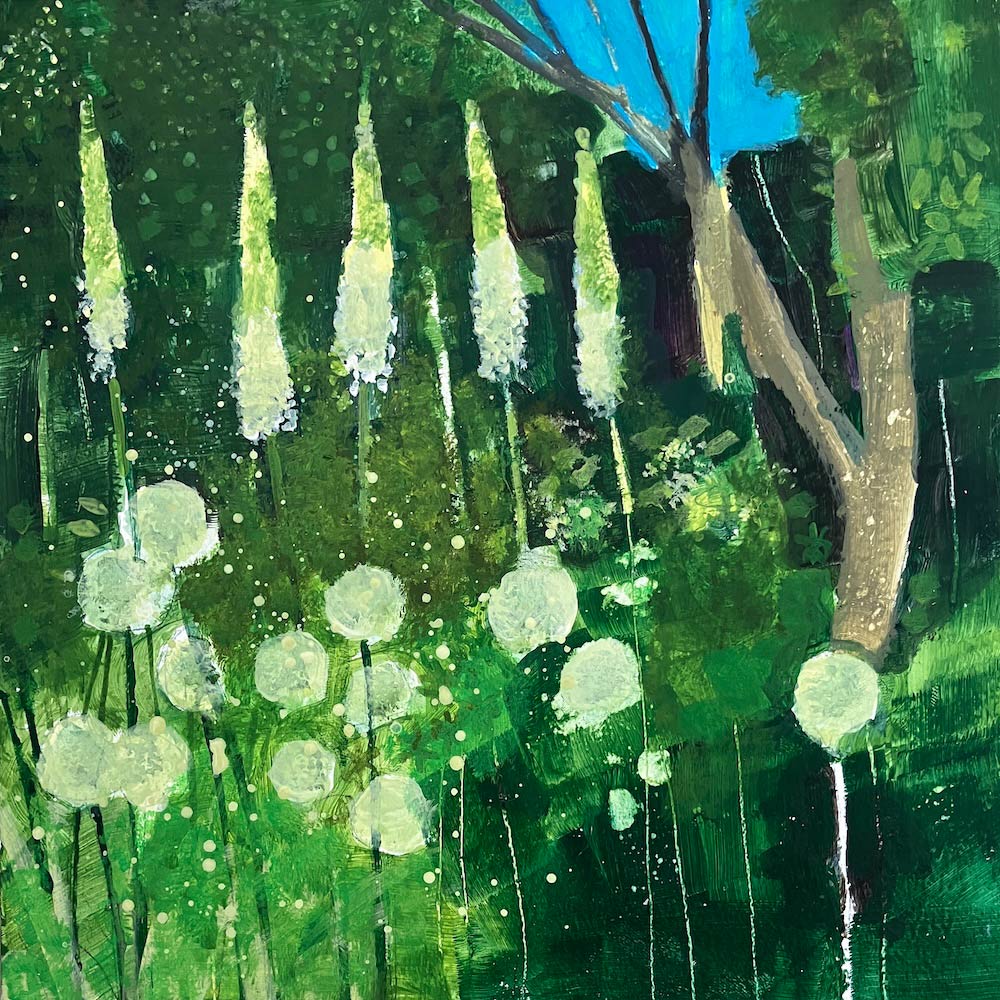 Flower border 17.6.26 By Julian Sutherland-Beatson