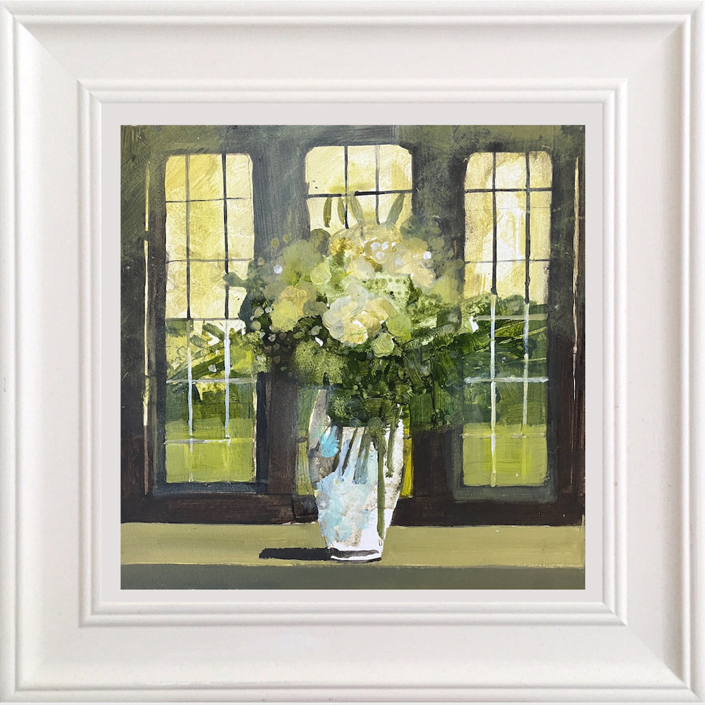 Floral bouquet in the Old green room