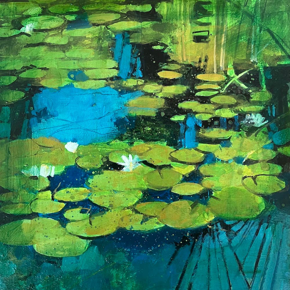 Lilies on the Lake (2)