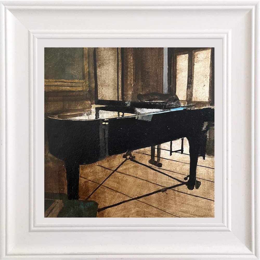 Piano in the Old Green Room (2) 5.7.26 By Julian Sutherland-Beatson