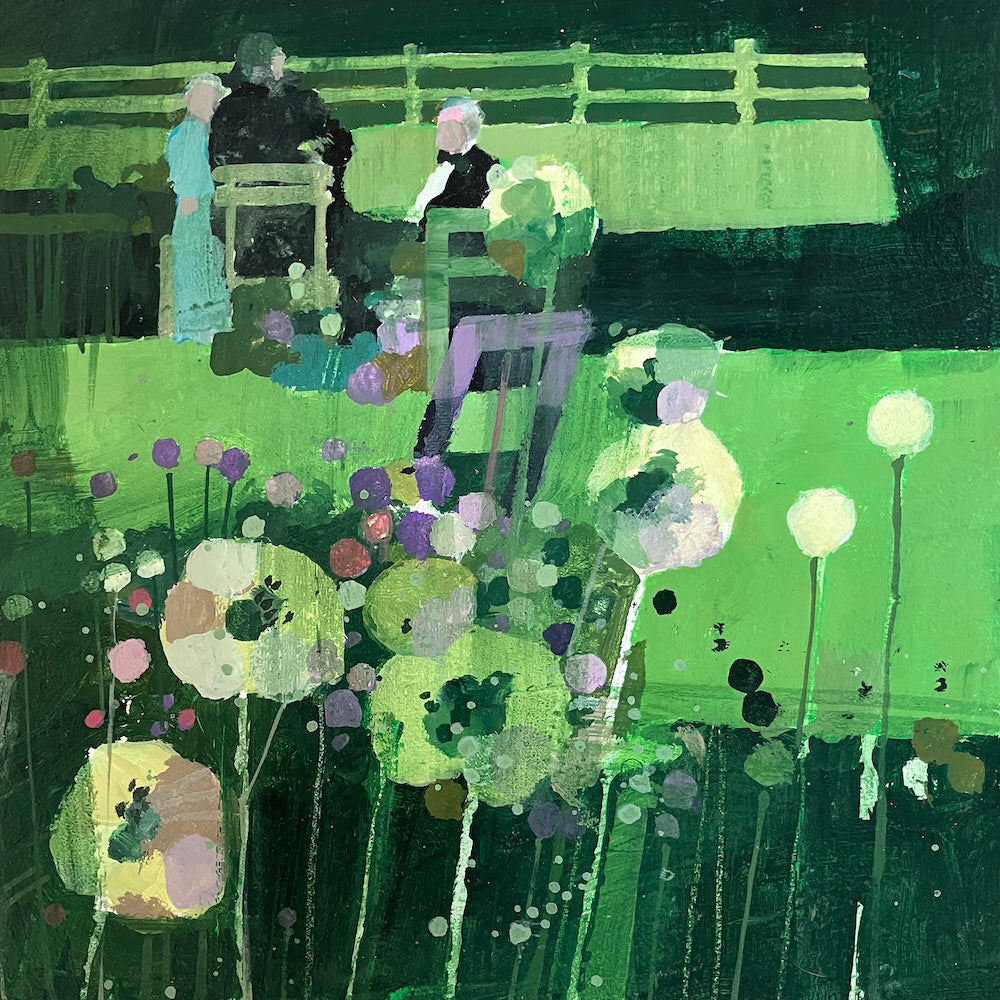 Picnic in the shade of a tree 6.7.26 By Julian Sutherland-Beatson