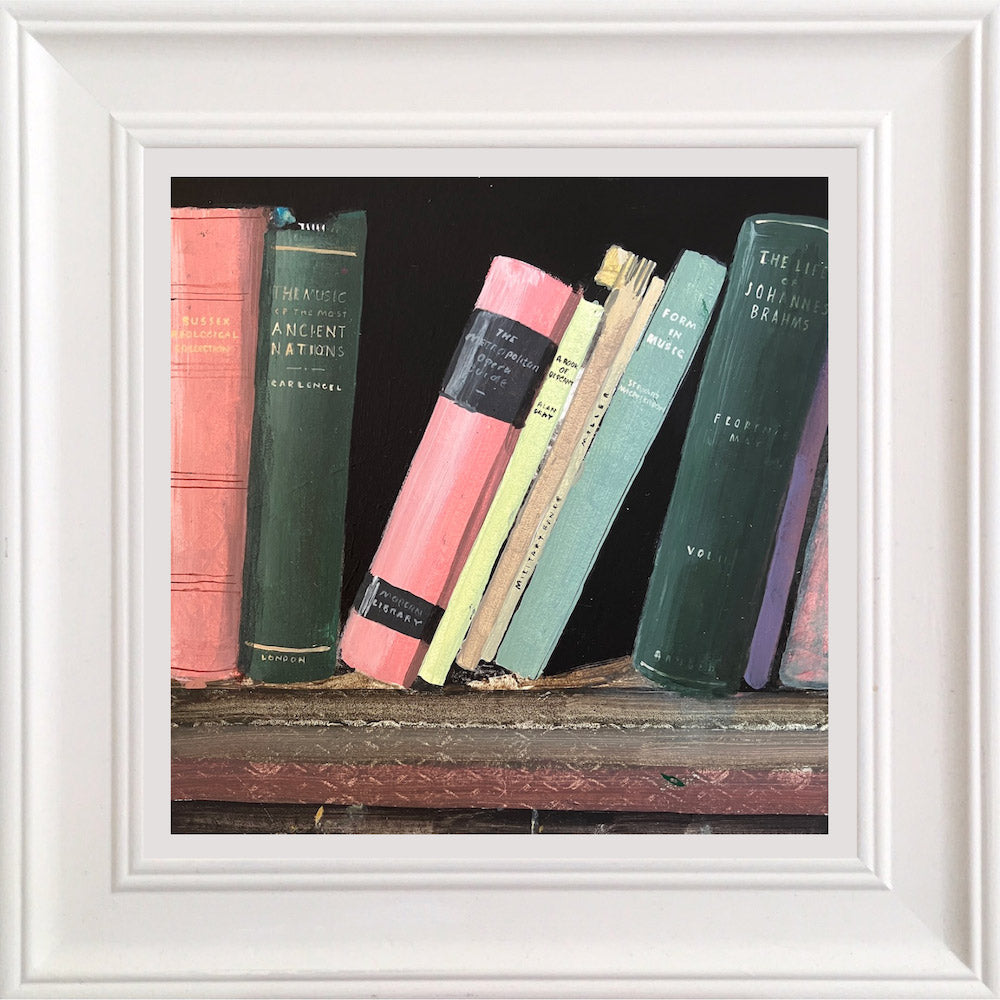 Books in the Organ Room 7.7.26 By Julian Sutherland-Beatson