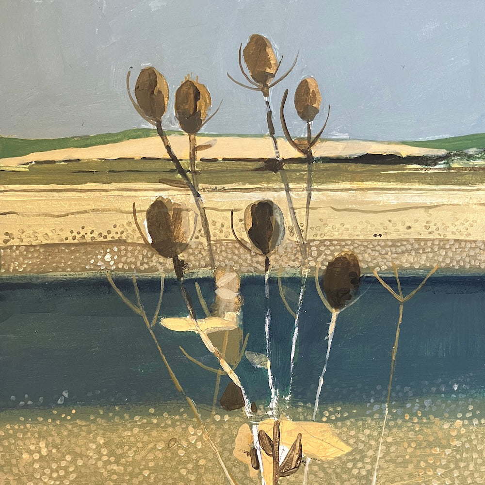 The River Ouse at Piddinghoe 9.7.26 By Julian Sutherland-Beatson