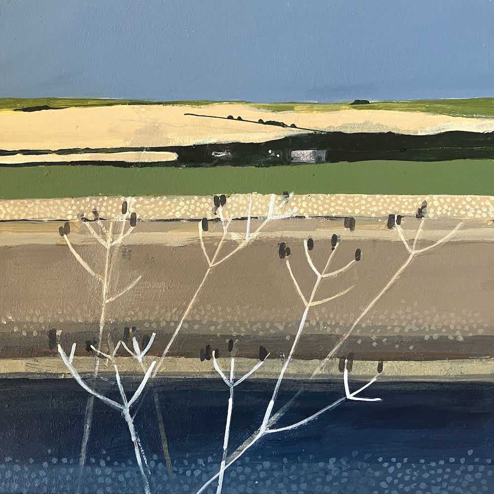 The River Ouse at Piddinghoe (2) 18.7.26 By Julian Sutherland-Beatson