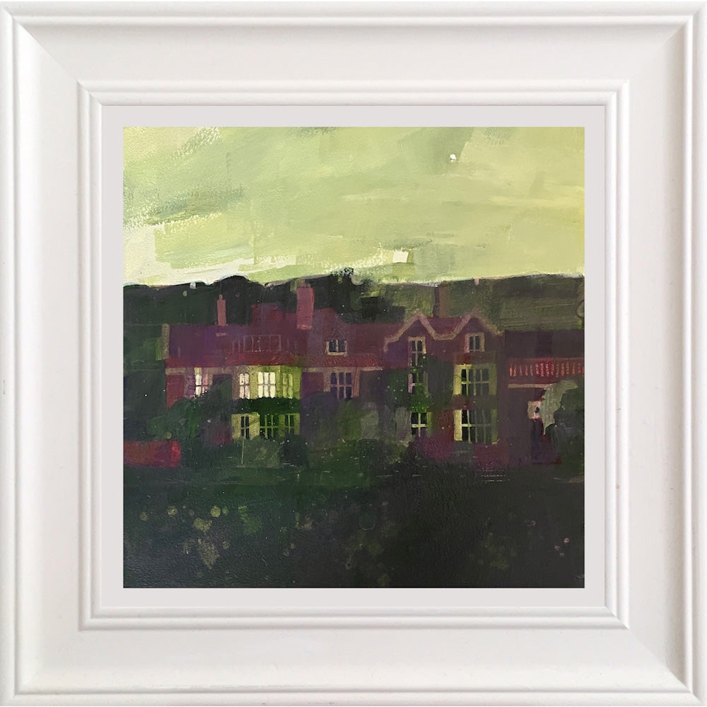 Glyndebourne House at dusk 9.8.26 By Julian Sutherland-Beatson