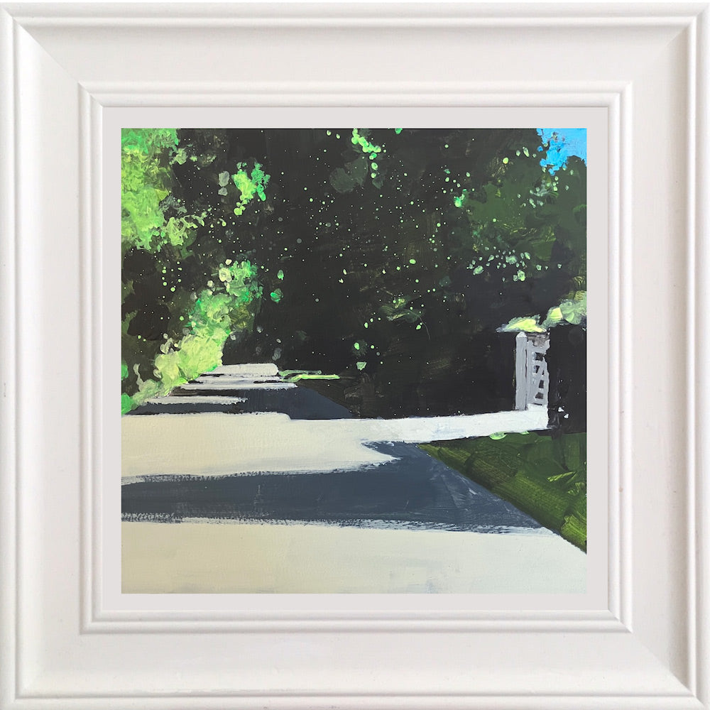 Country lane near Glyndebourne 19.8.26 By Julian Sutherland-Beatson