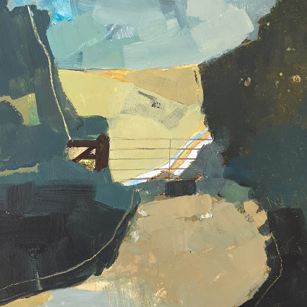 Farm track near Glyndebourne 15.7.25 By Julian Sutherland-Beatson