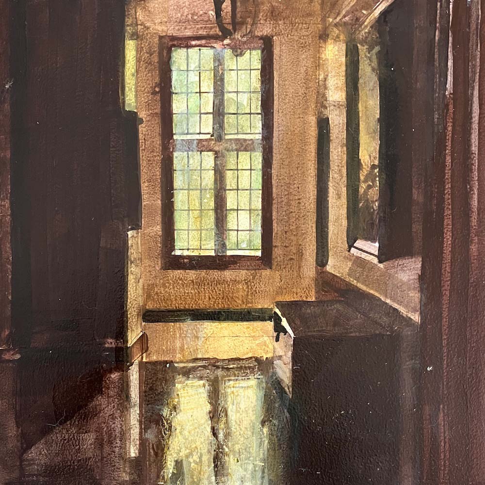 Passageway in Glyndebourne House By Julian Sutherland-Beatson