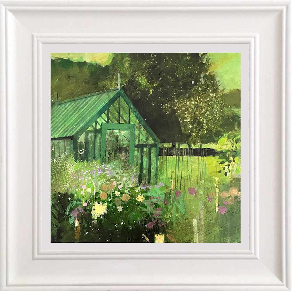 Greenhouse and foliage By Julian Sutherland-Beatson