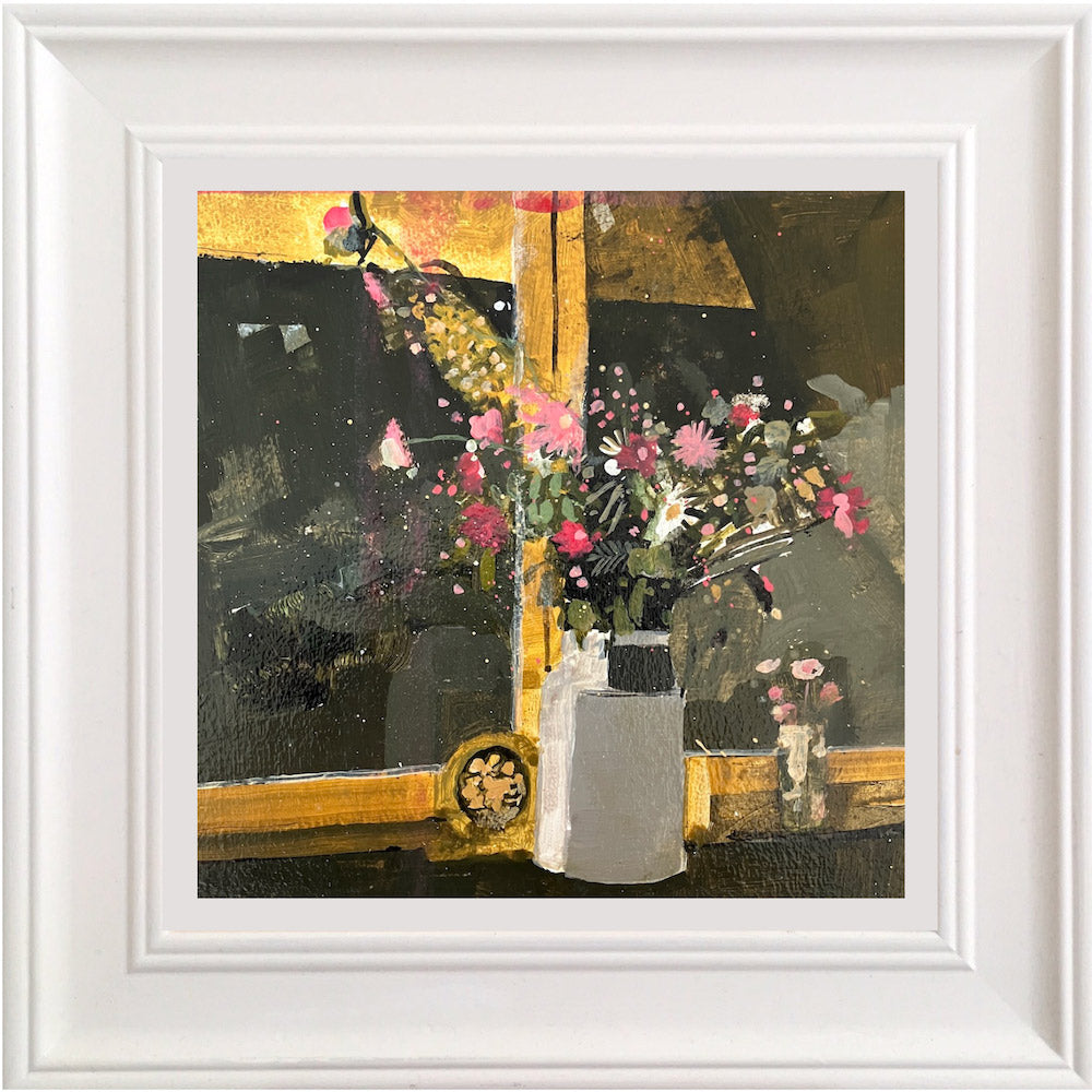 Summer Flowers in Ceramic Jug 16.7.25 By Julian Sutherland-Beatson