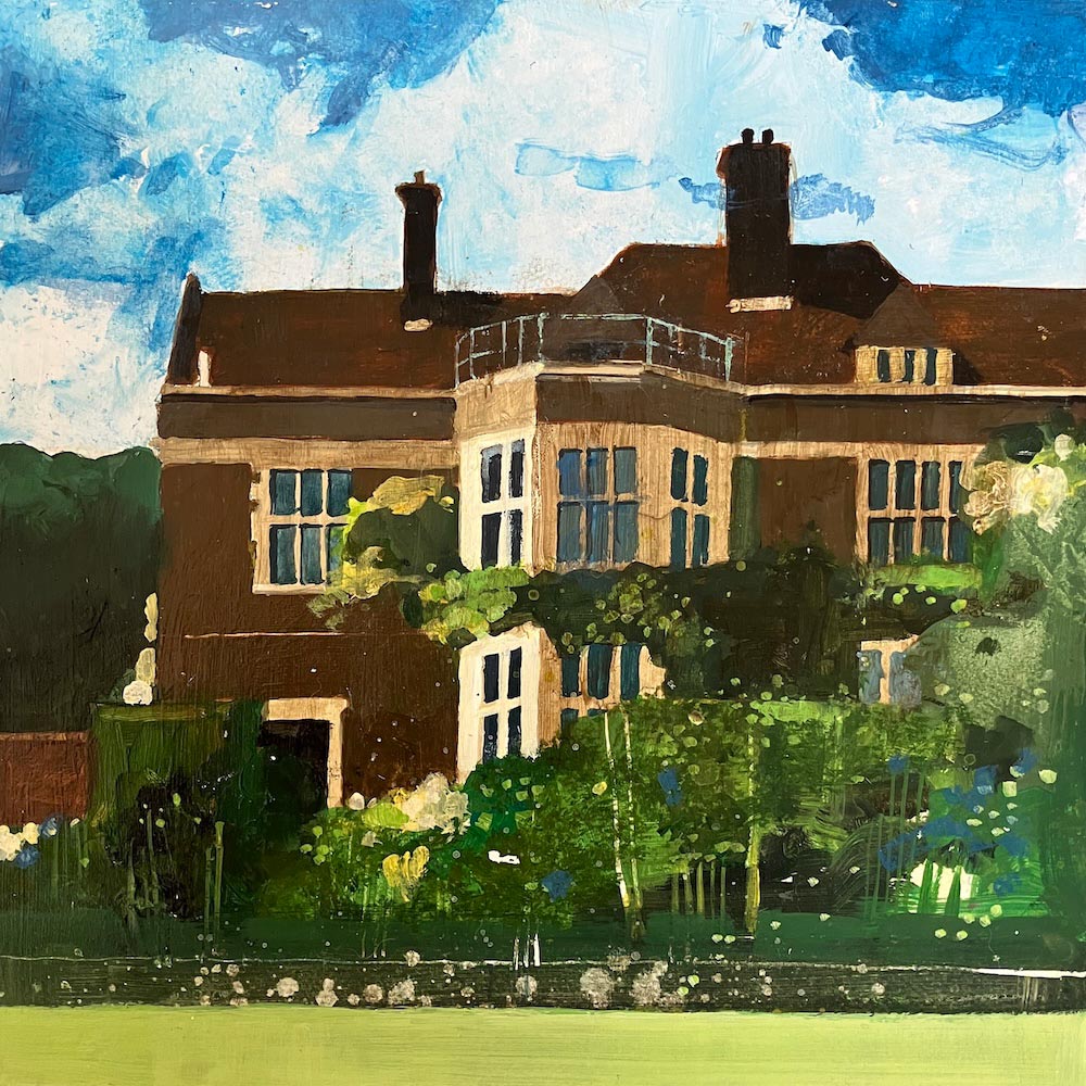 Mid afternoon at Glyndebourne House 17.8.25 By Julian Sutherland-Beatson