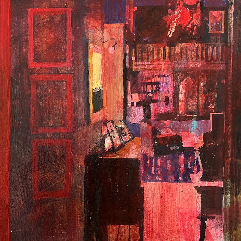 Peering into the Organ Room 22.8.25 By Julian Sutherland-Beatson