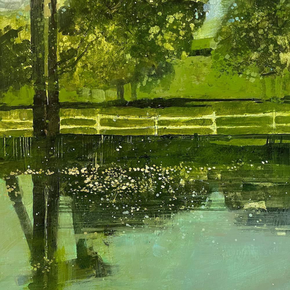 The other side of the Lake (reflections) 23.5.25 By Julian Sutherland-Beatson