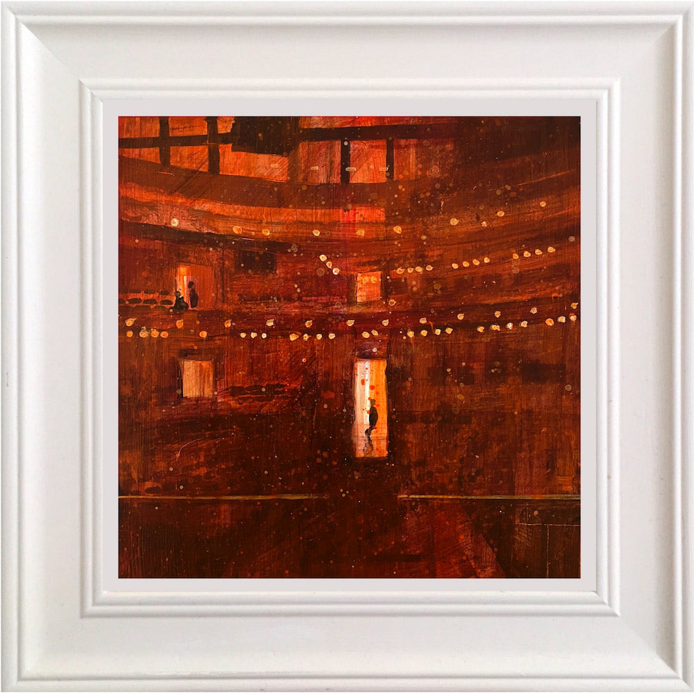 Open door in the auditorium
