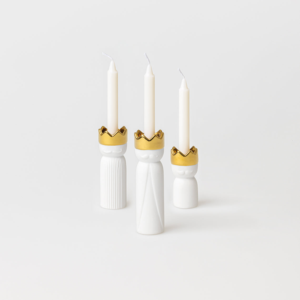 3 King Candle Set