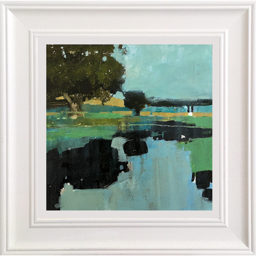 Across the Lake (looking East) 4.7.25 By Julian Sutherland-Beatson