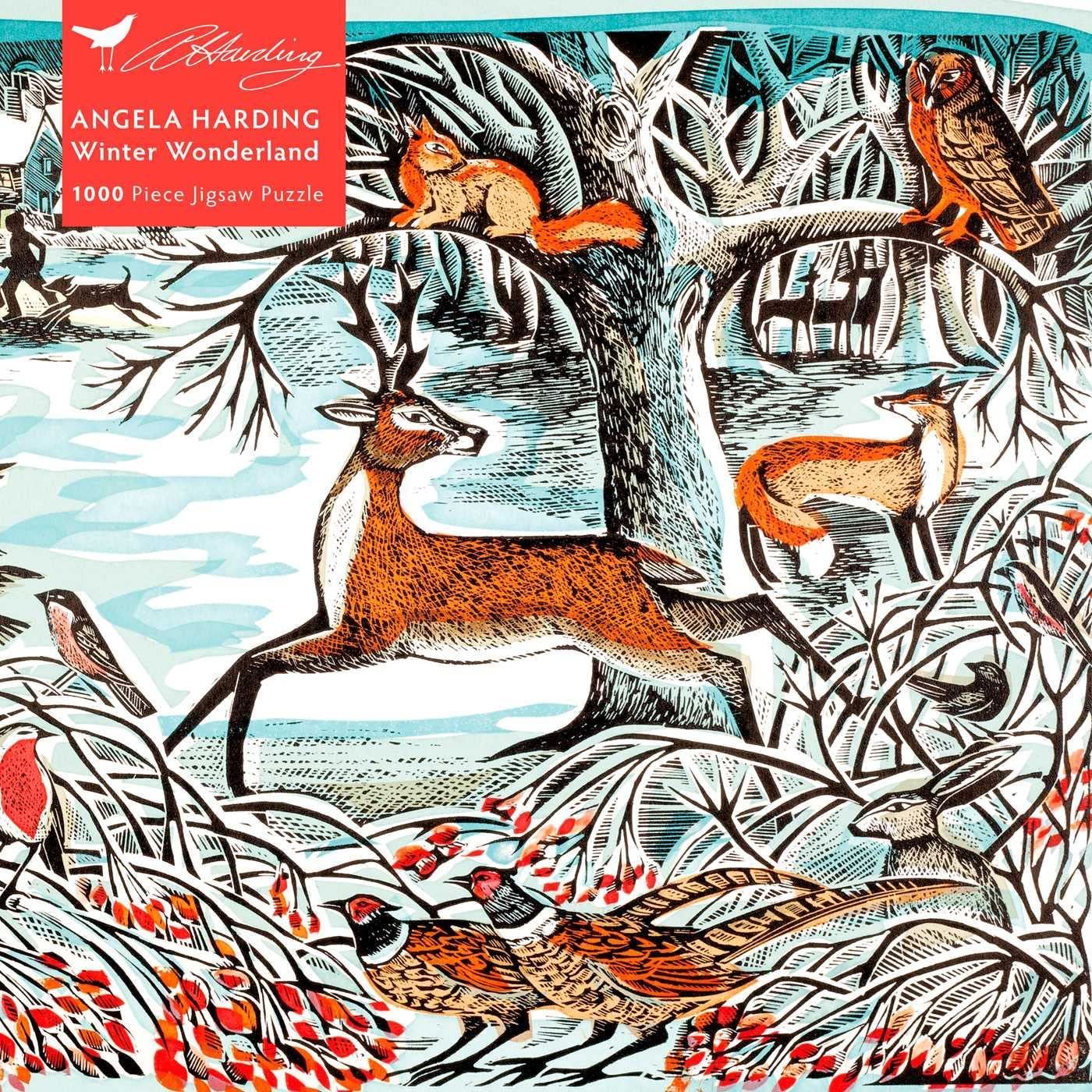 Winter Wonderland Jigsaw Puzzle By Angela Harding