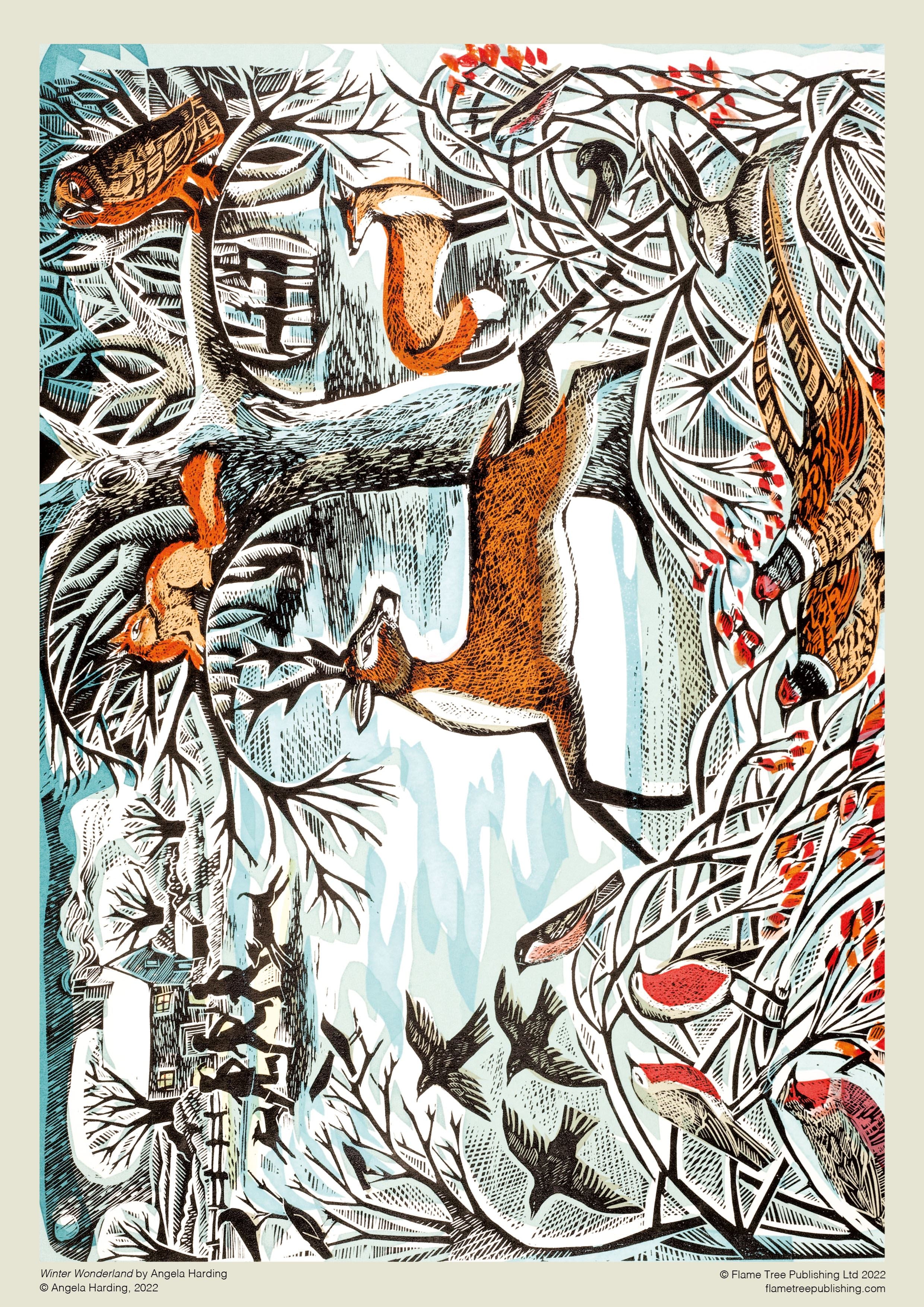 Winter Wonderland Jigsaw Puzzle By Angela Harding