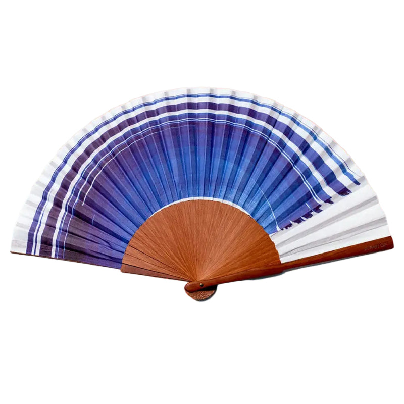 Blue fan